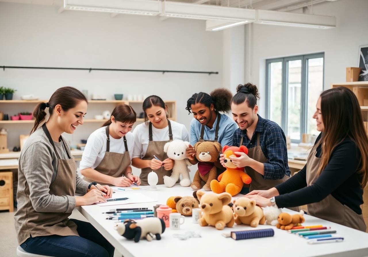 YCNST design and craft team collaborating