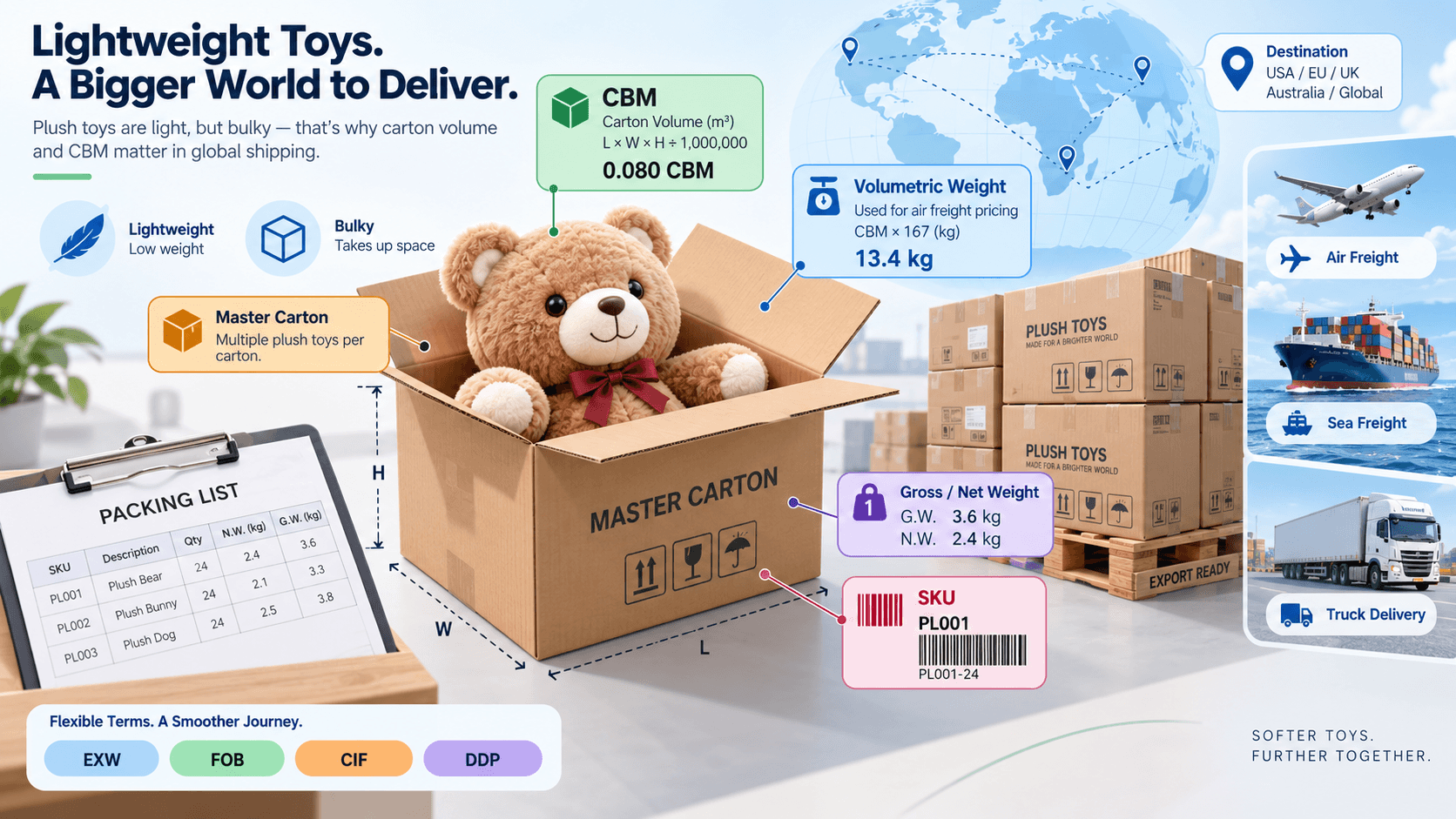 Shipping Planned Around Your Order