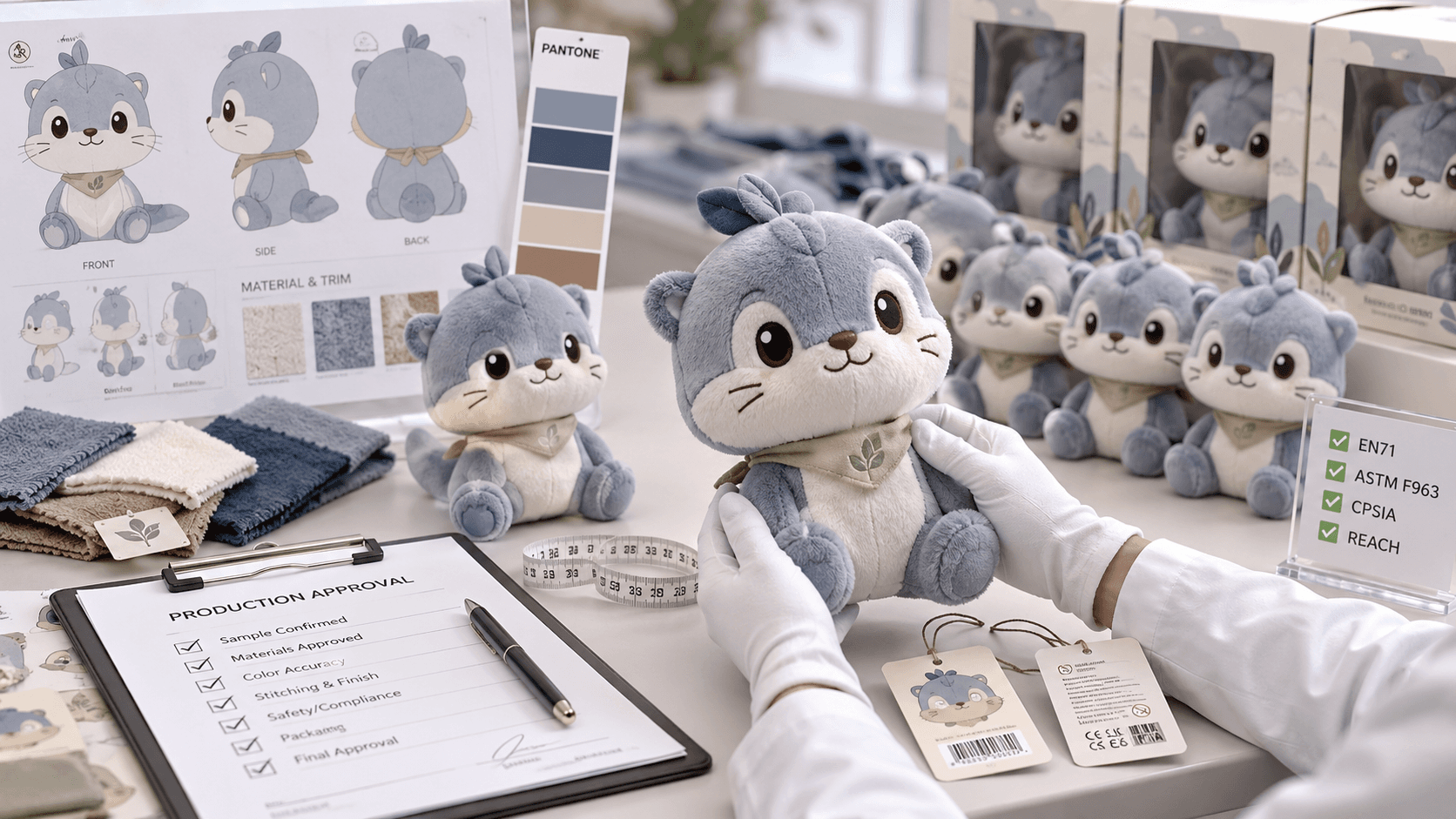 Licensed & IP Plush Production