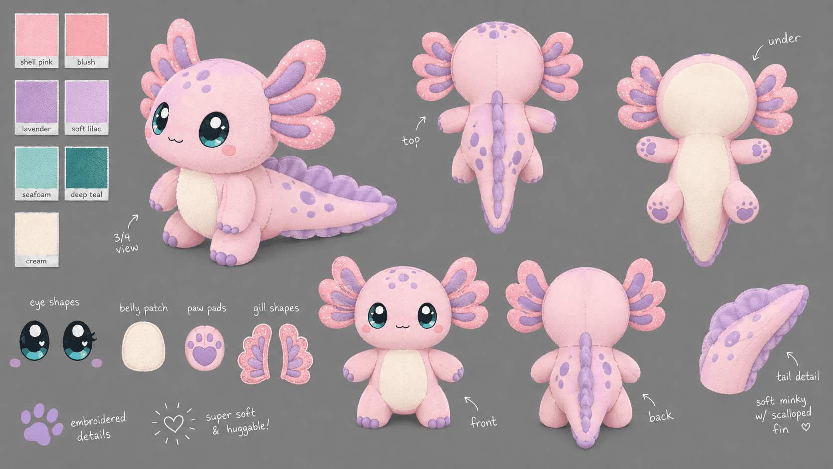 Custom Plush Manufacturer From Your Idea, Sketch or Reference