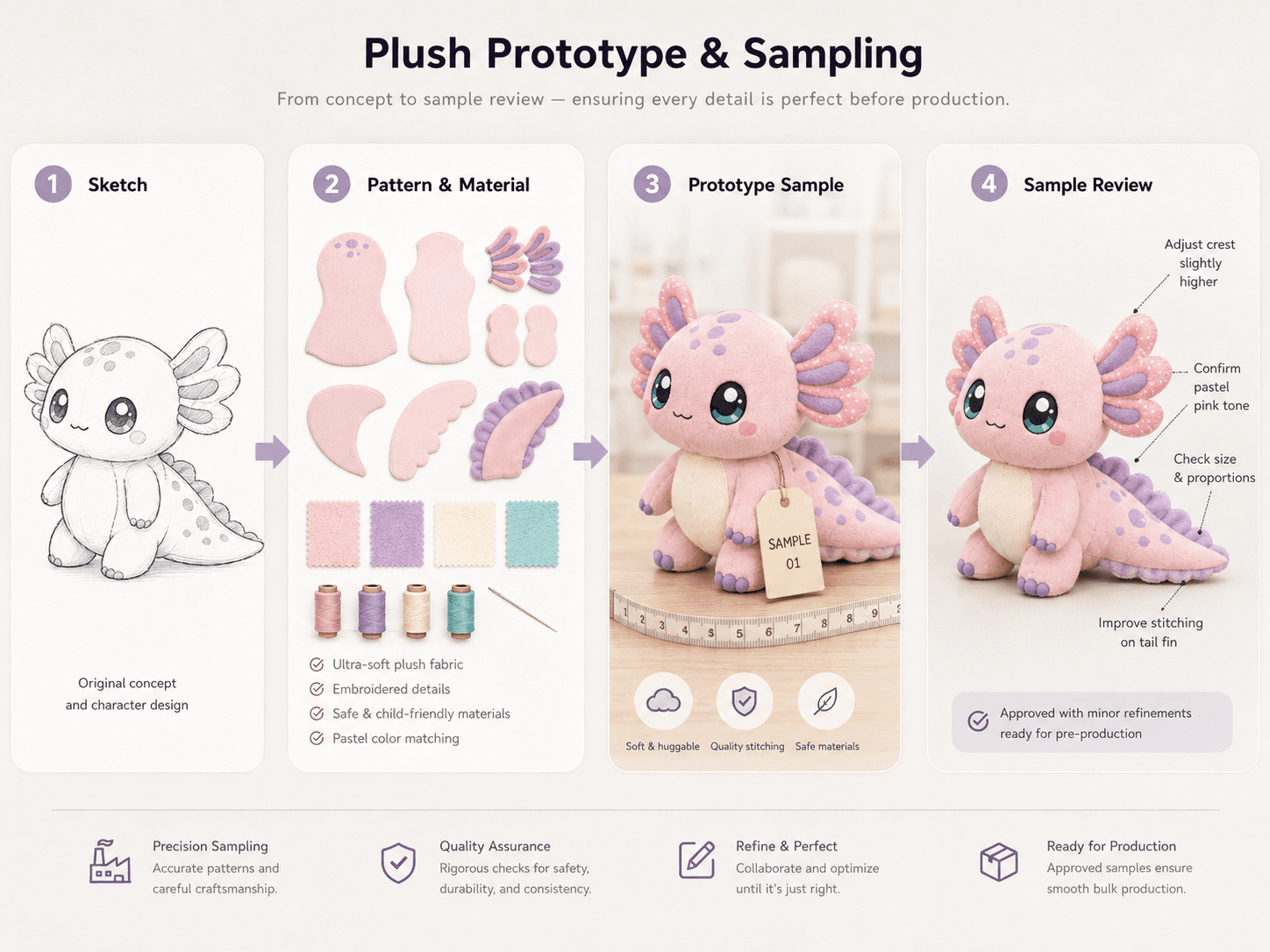 Plush Pattern Development